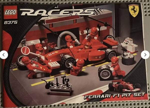 8375., Racers Ferrari F1 Pit Set