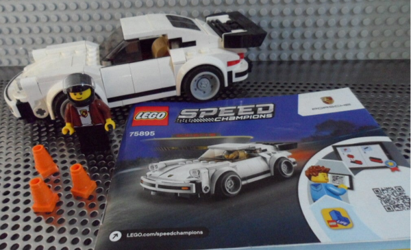 Lego 75895, Speed Champions, 1974 Porsche 911 Turbo 3,0