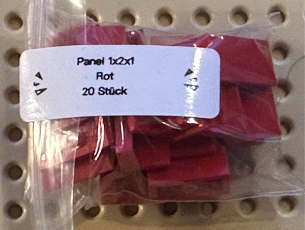 ETG. Panel 1x2x1 Red