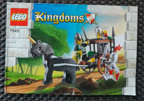 Lego 7949, Kingdoms, Befreiung aus der Gefängniskutsche