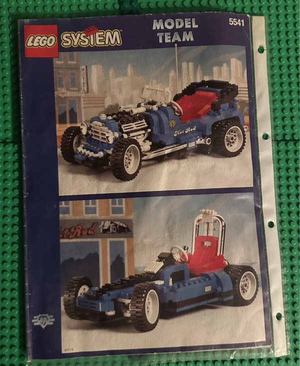 5541., Hobby Set Blue Fury