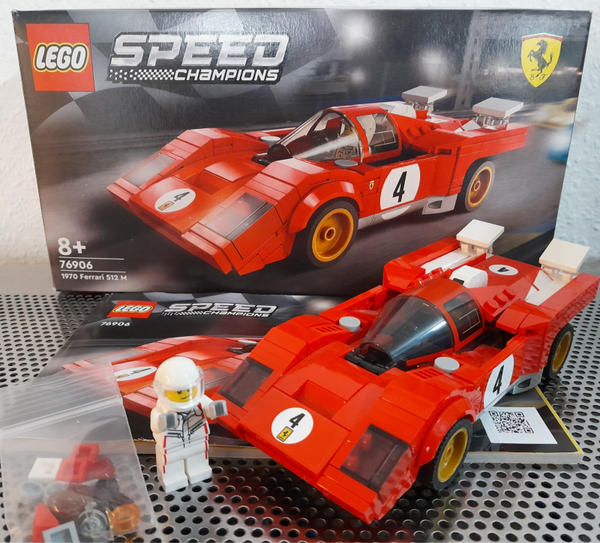 Lego 76906, Speed Champions, 1970 Ferrari 512M