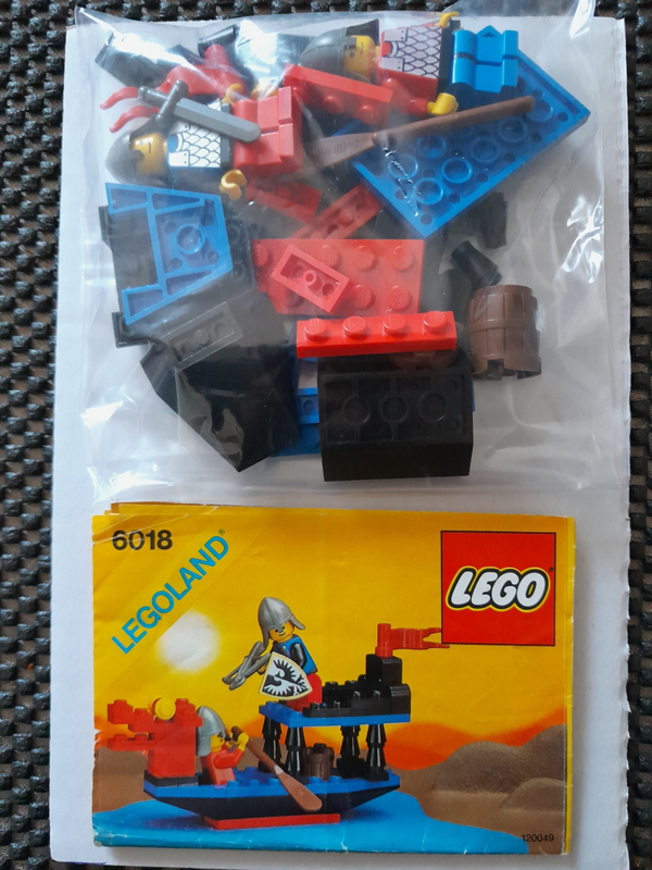 Lego 6018, Ritter, Drachenboot