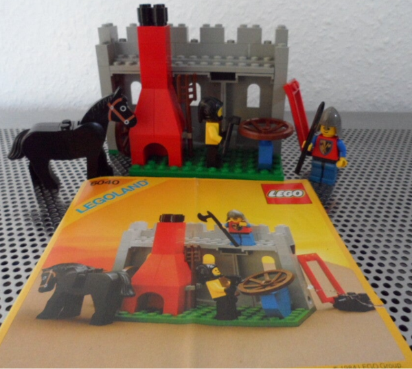 Lego 6040, Ritter / Castle, Blacksmith Shop, Schmiede