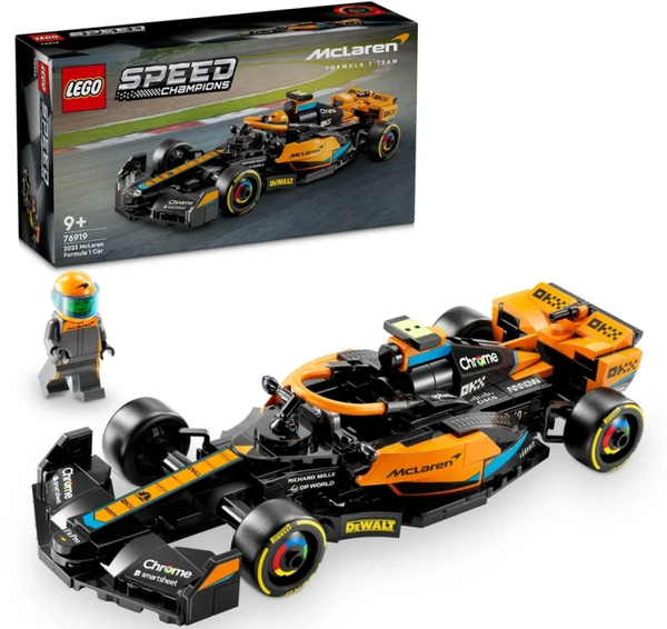 Lego 76919, 2023 McLaren Formular 1 Car