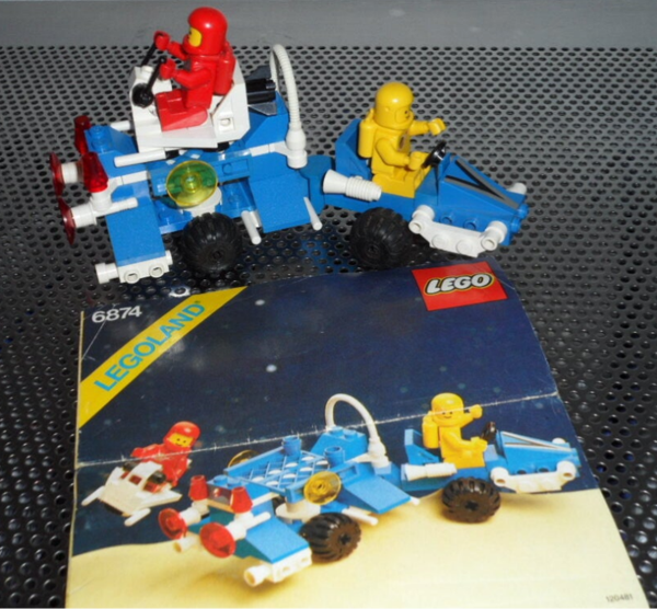 Lego 6874, Classic Space, Moon Rover