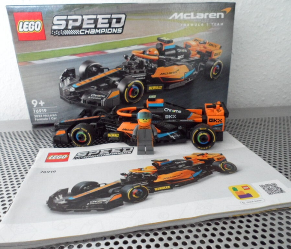 Lego 76919, Speed Champions, 2023 McLaren Formular 1 Car