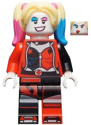 Harley Quinn - Bright Light Yellow Hair, Jacket Open, Corset