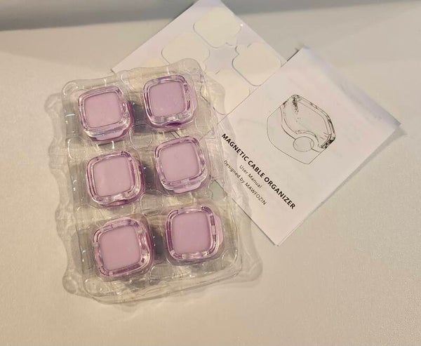 Clips de câbles magnétiques