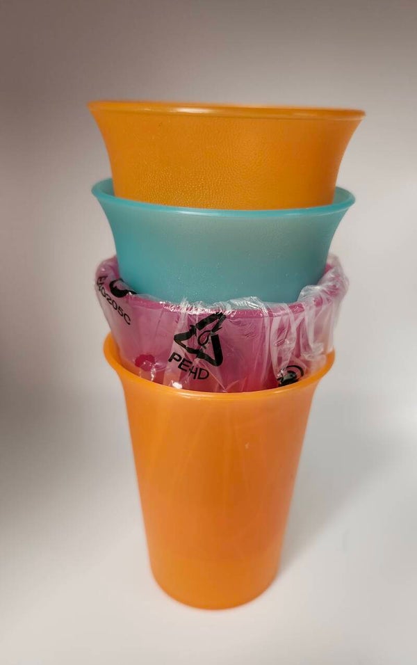 Verres en plastique