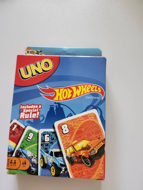 Uno hotwheels