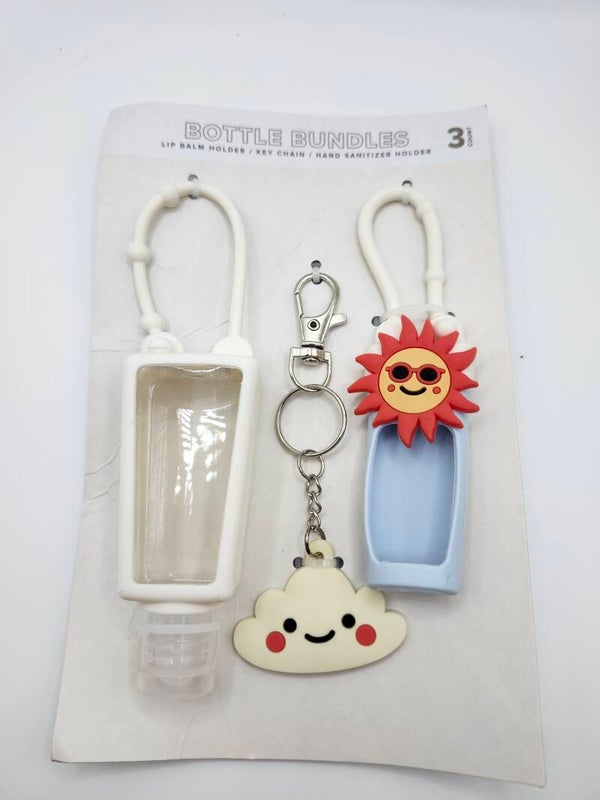 Ensemble pour bouteilles et porteclé