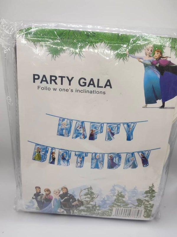 Happy Birthday 5 ans Reine des neiges