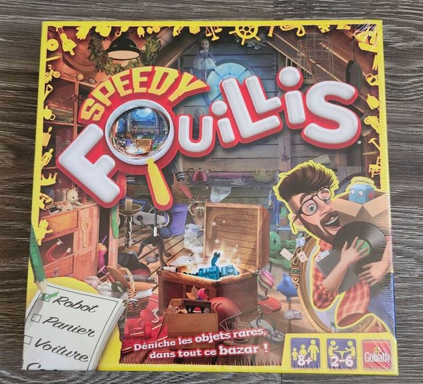 Speedy fouillis