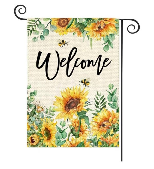 Drapeau pour le jardin