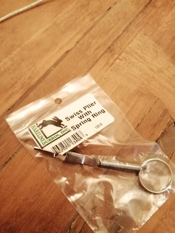 Hareline Swiss Hackle Pliers