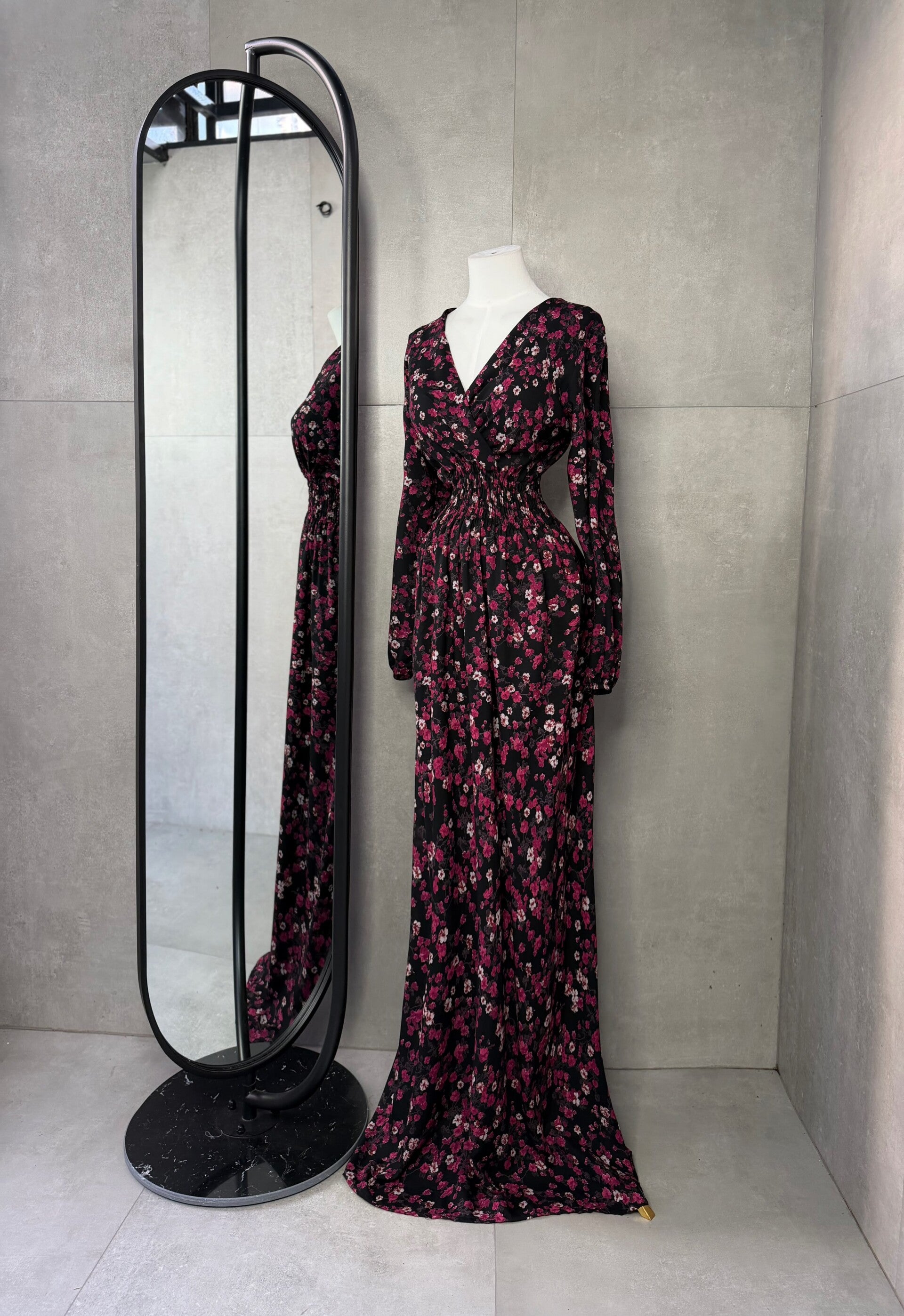 Maxi Dress long-sleeved
