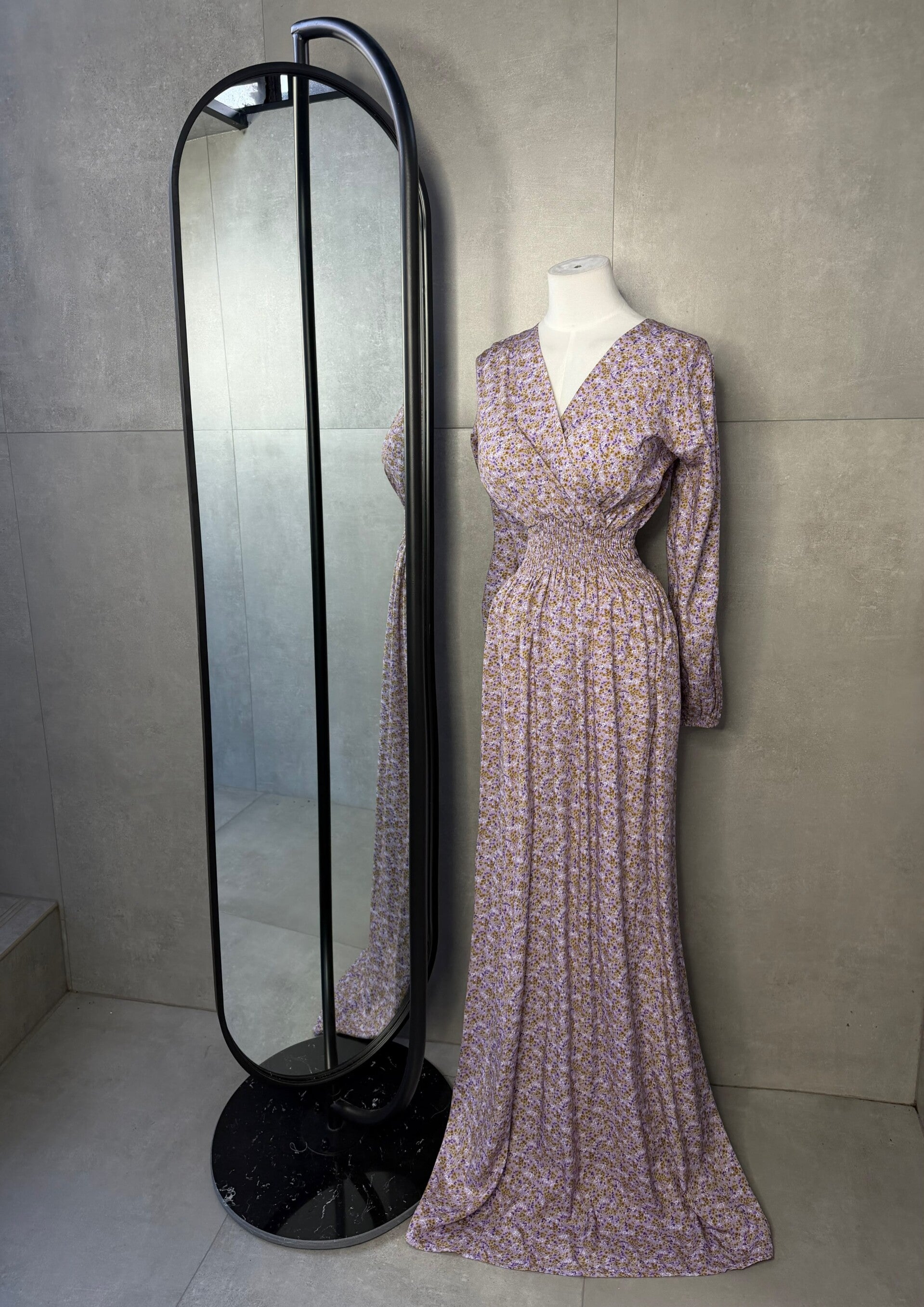 Maxi Dress long-sleeved