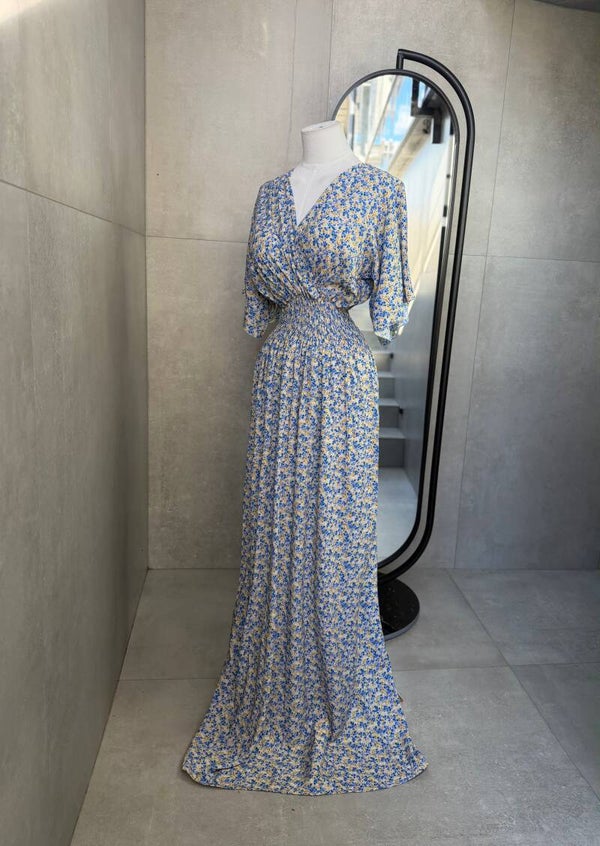 Maxi Dress short-sleeved
