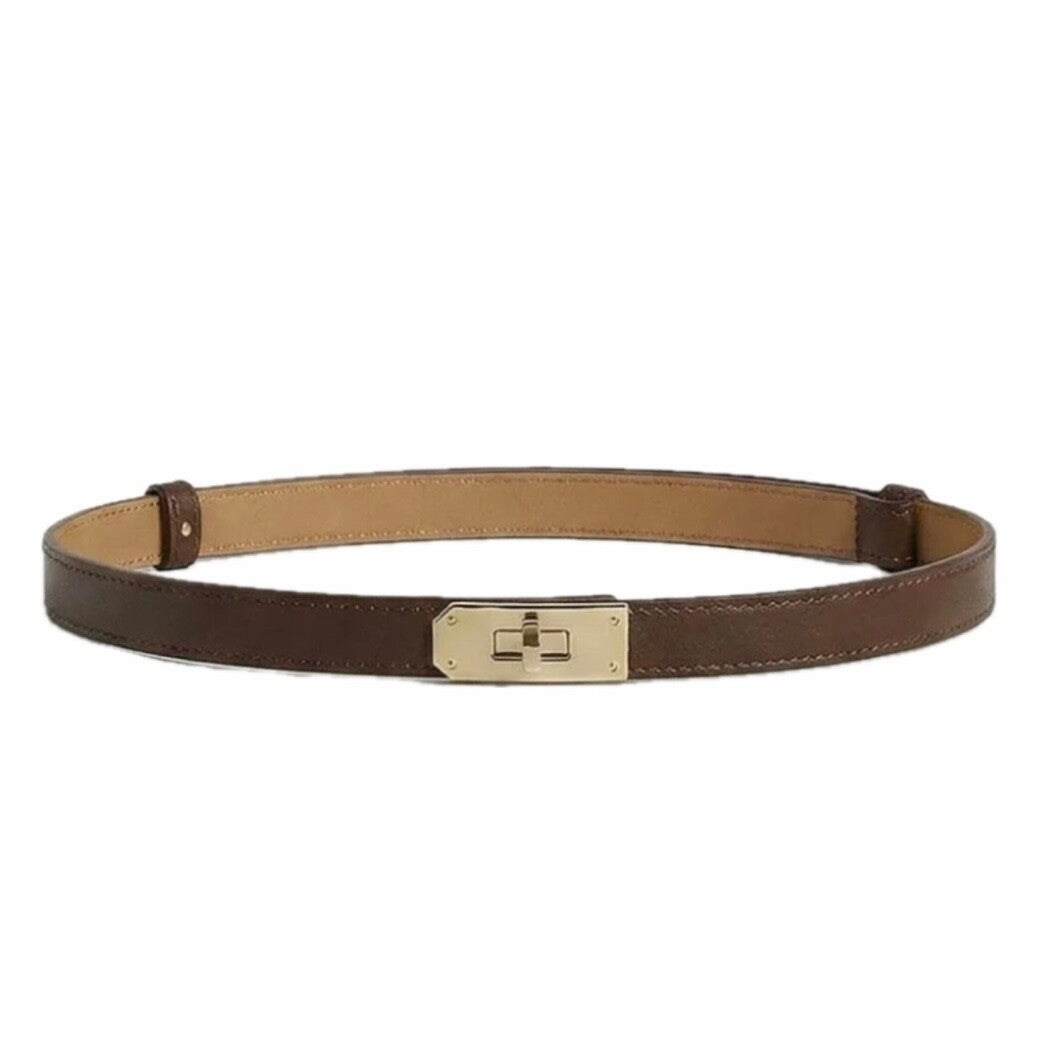 Luxury Belt HERMIA Brown