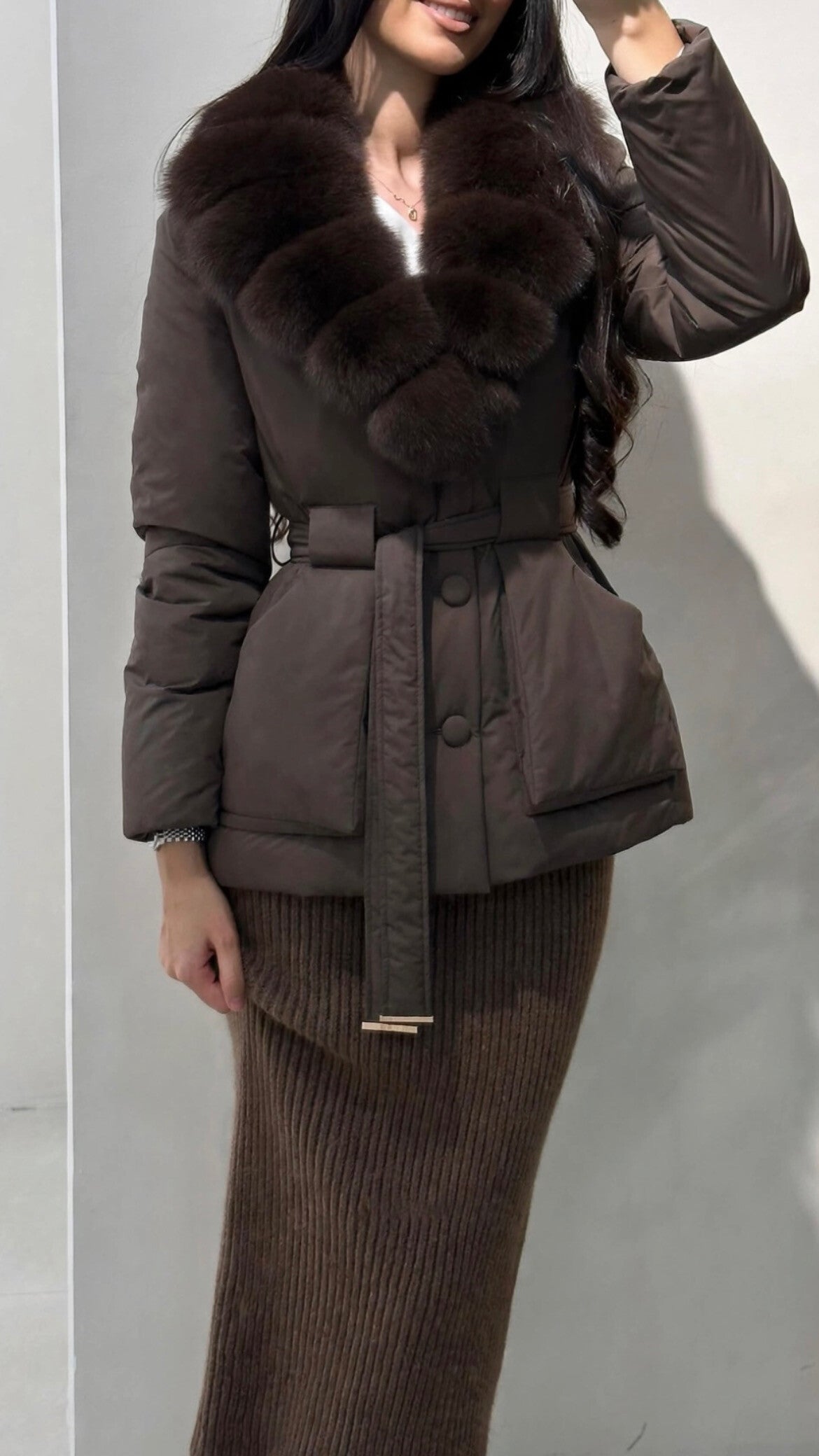 Faux Fur Jacket