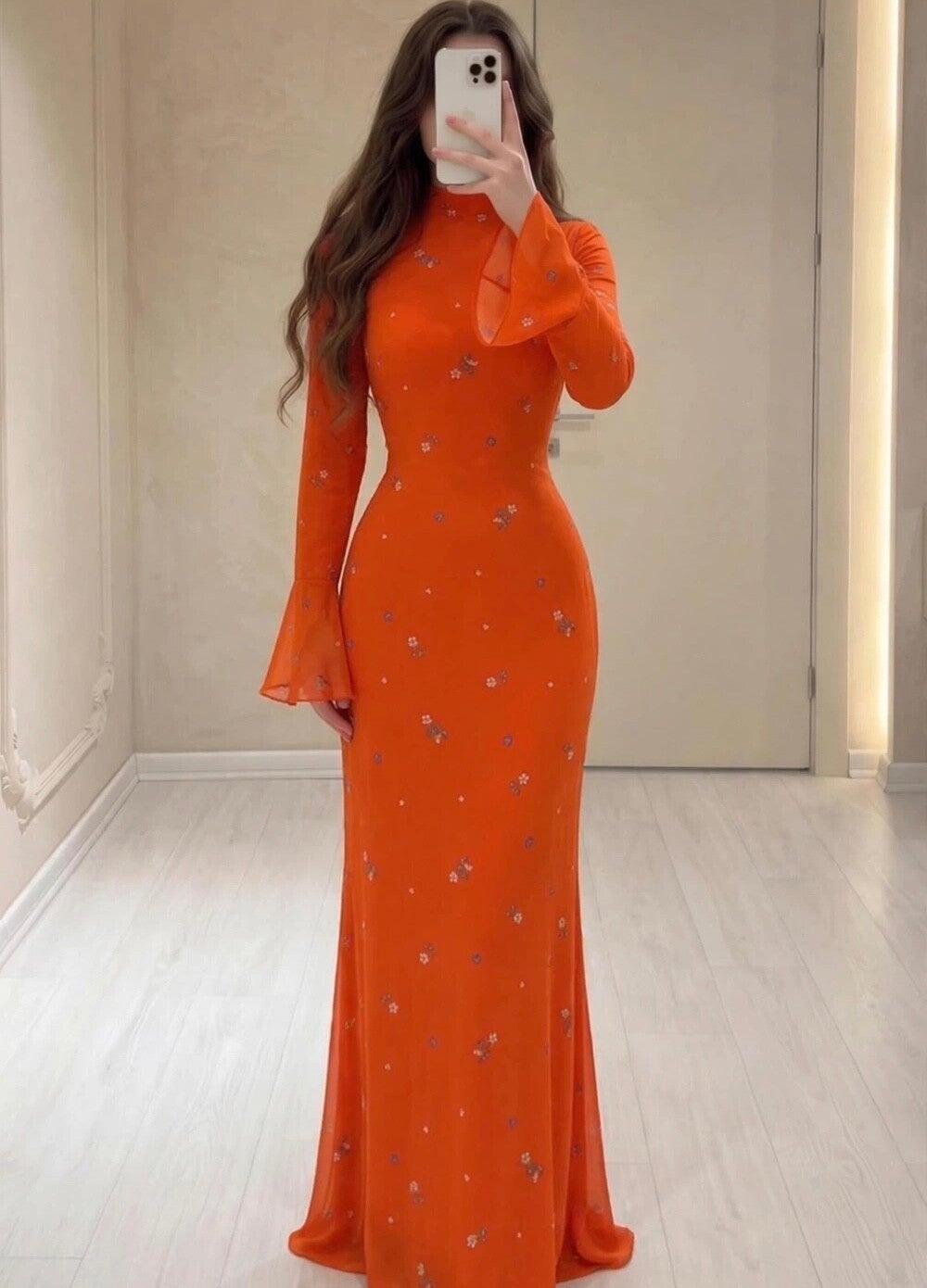 Maxidress with corset