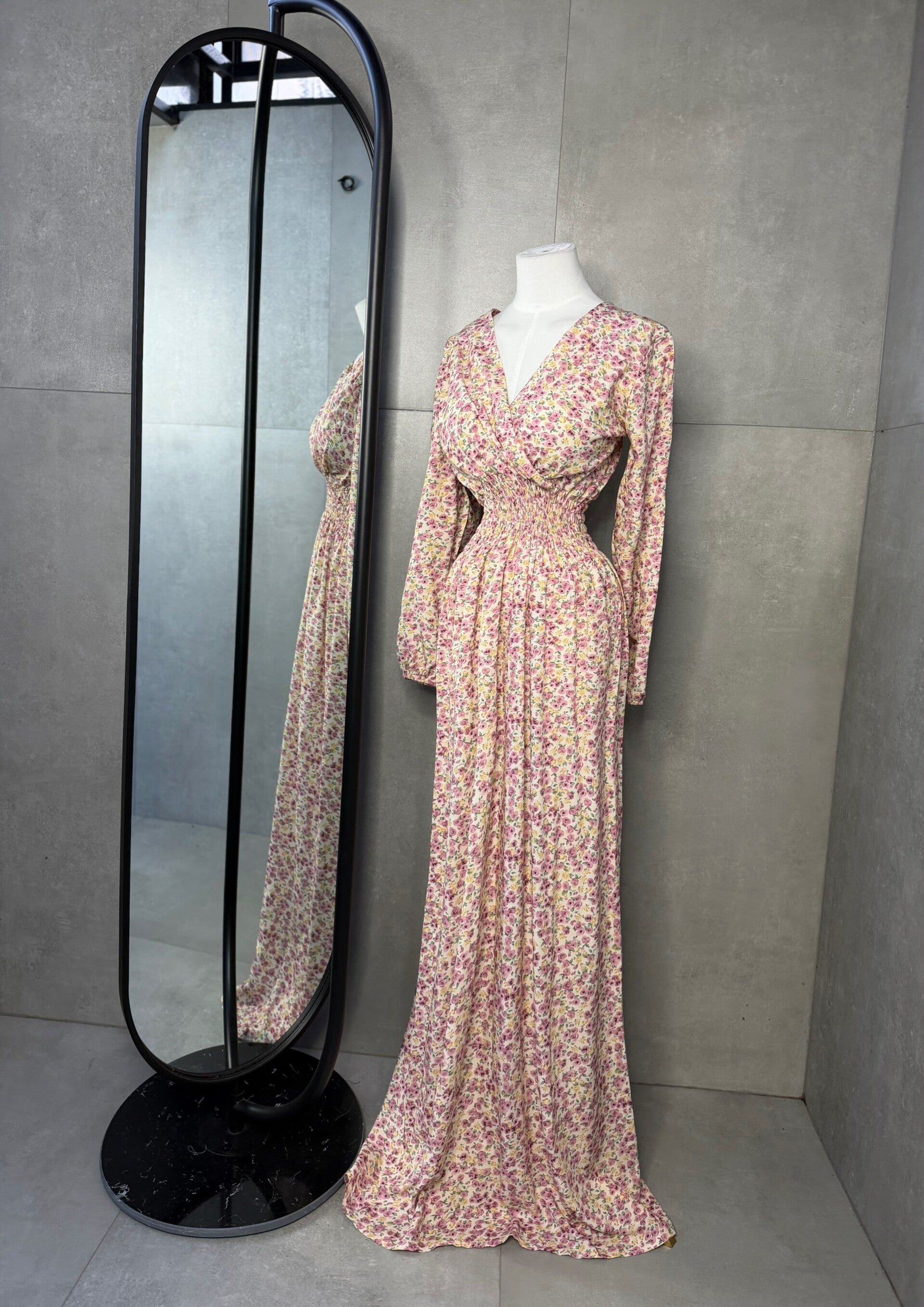 Maxi Dress long-sleeved