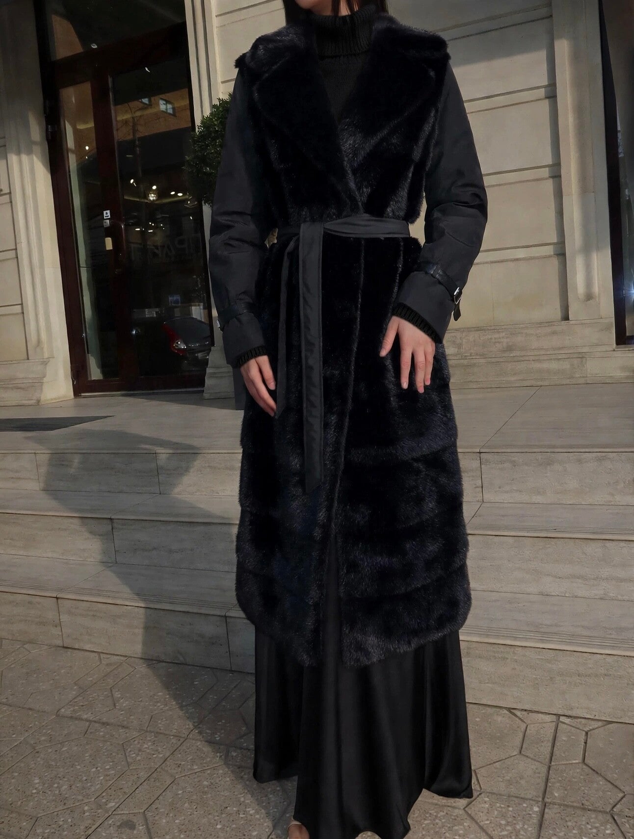Faux Fur Coat