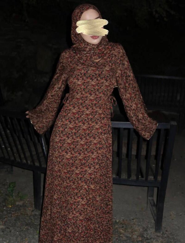 Dress With Scarf