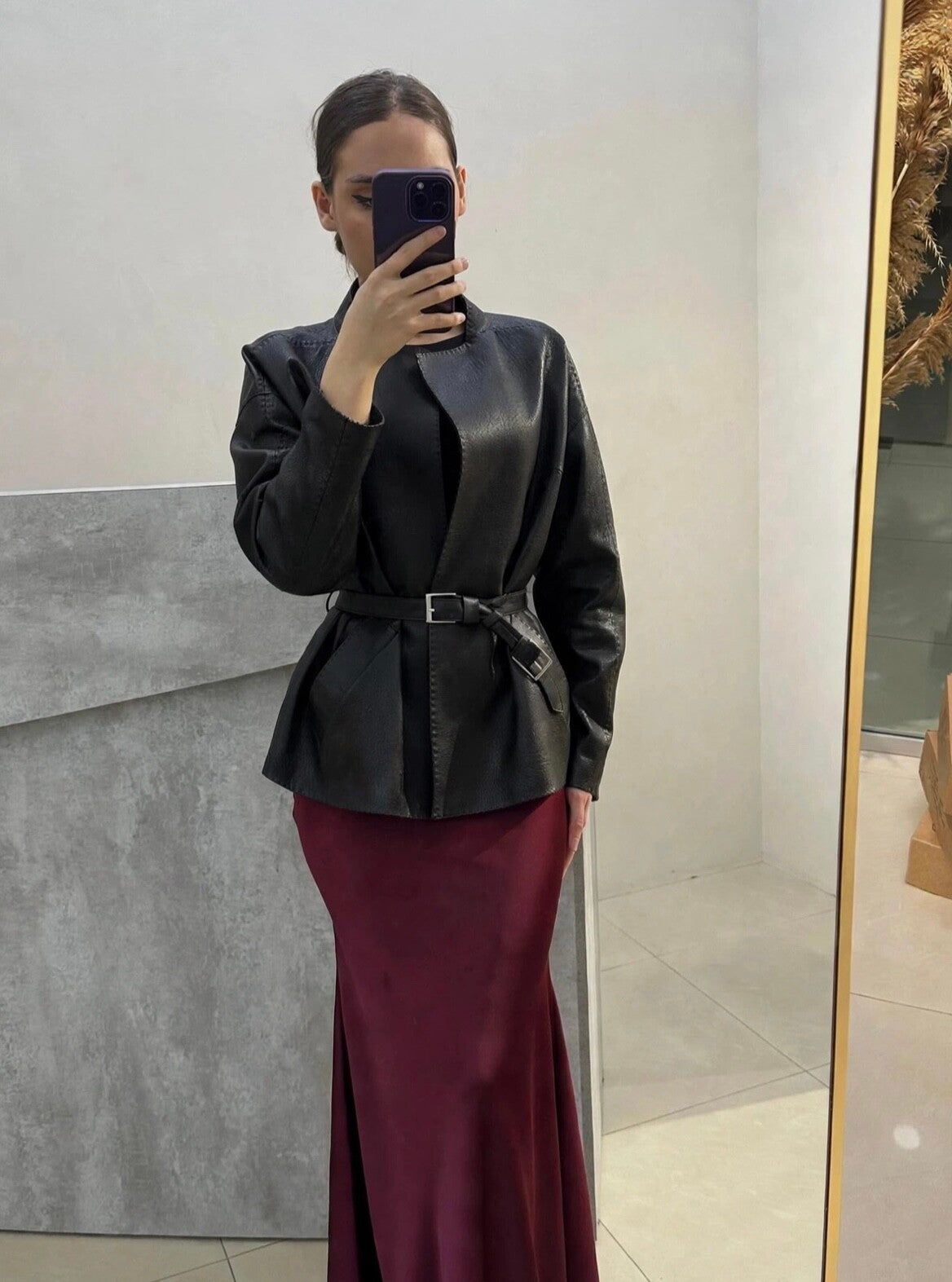 Suede Leather Jacket