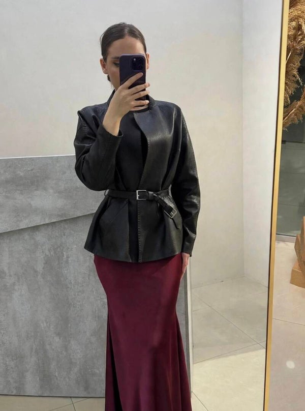 Suede Leather Jacket