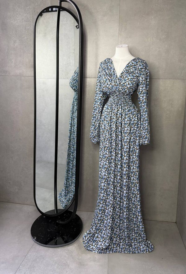 Maxi Dress long-sleeved