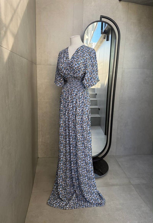 Maxi Dress short-sleeved