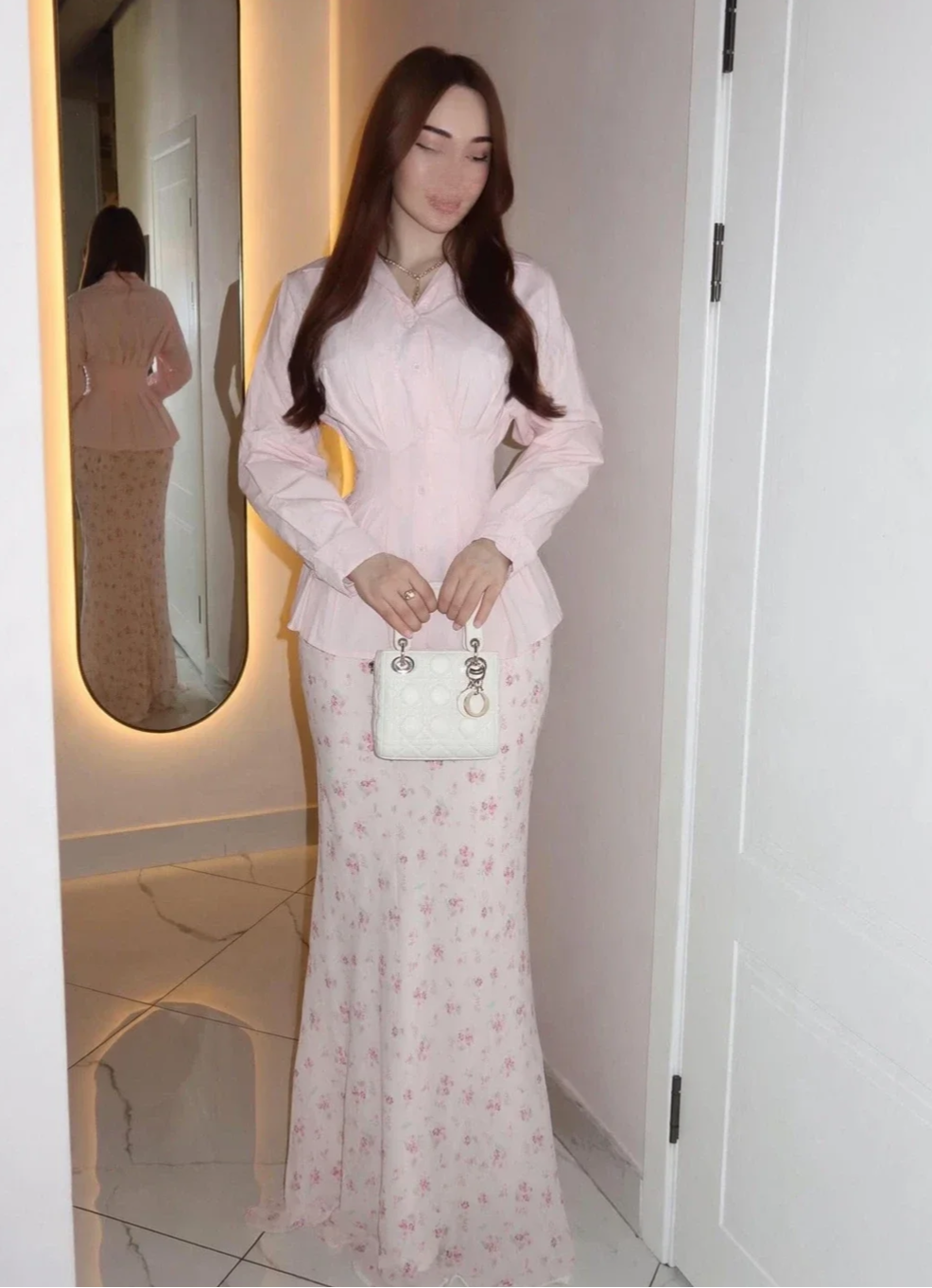 Linen Skirt Flora