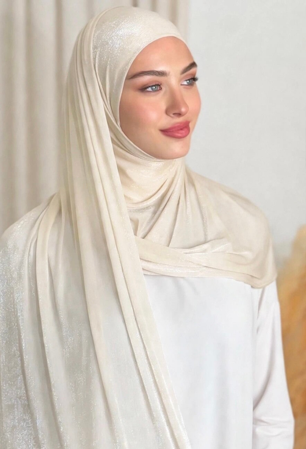 Korean Organza Scarf With Bonnet
