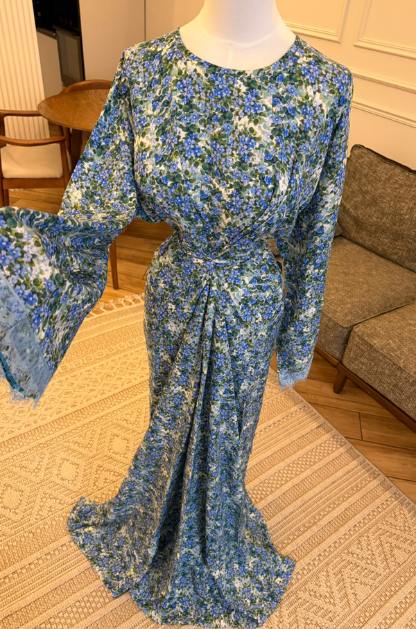 Maxi Dress long-sleeved
