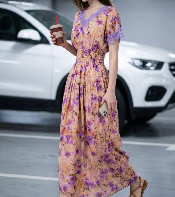 Maxi summer dress