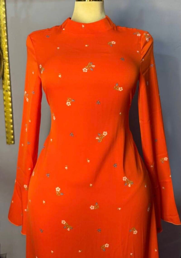 Maxidress with corset