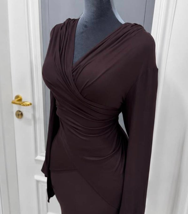 Jersey Two-piece brown