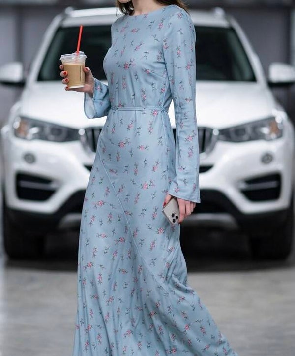Maxi Satindress