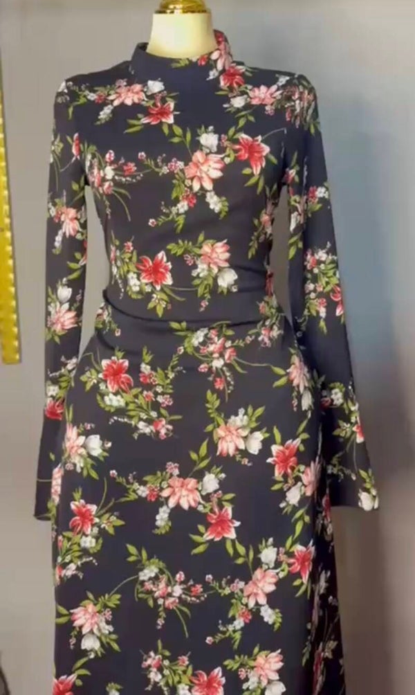 Maxidress with corset