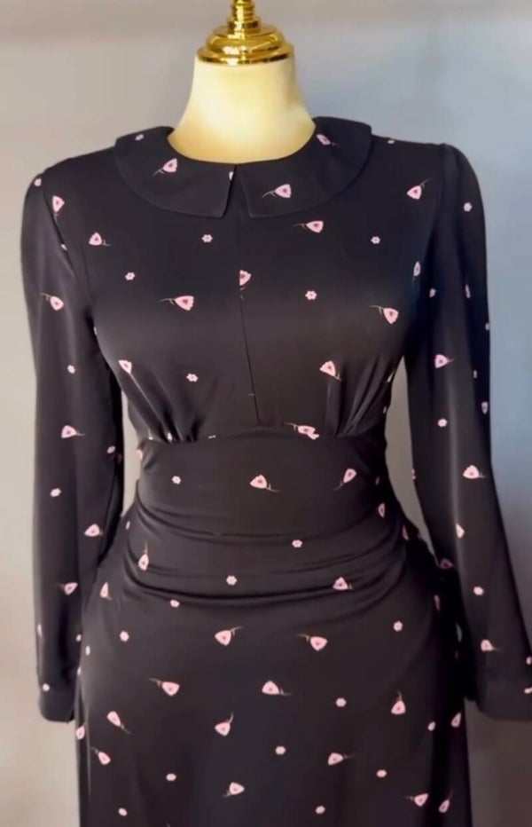 Maxidress with corset