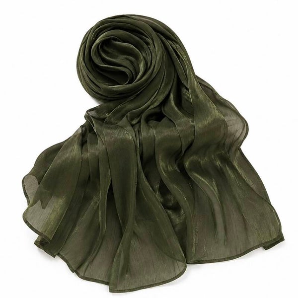 Organza Headscarf khaki
