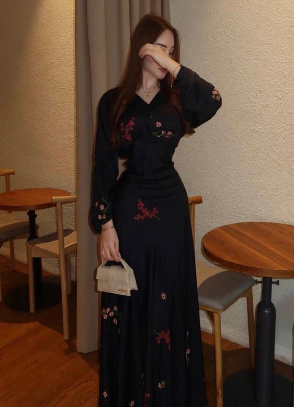 Dress With Scarf