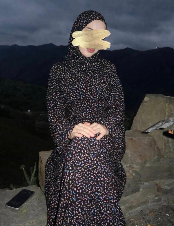 Dress With Scarf