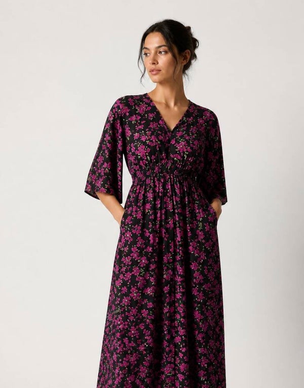 Maxidress with scarf