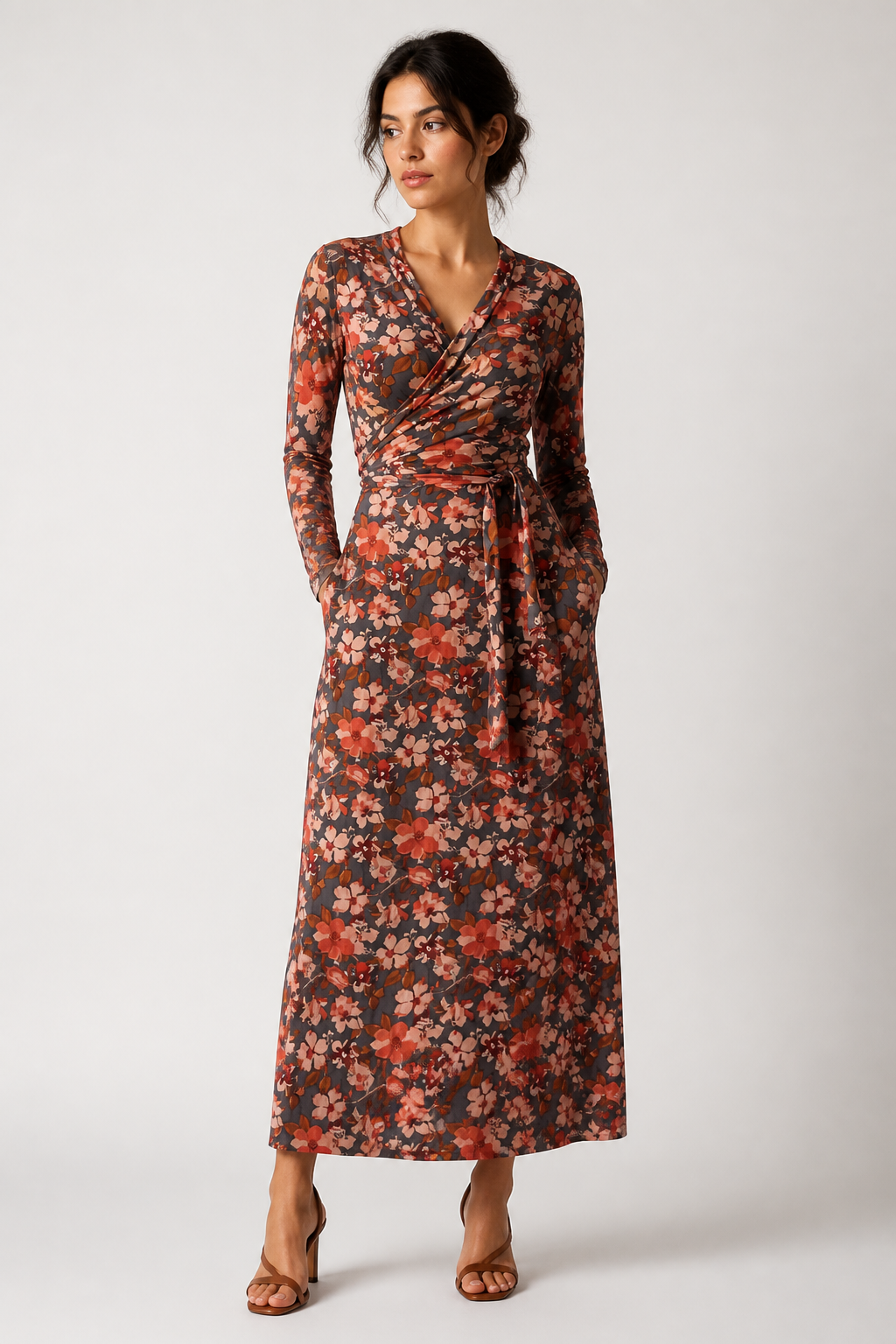 Wrapped Maxidress