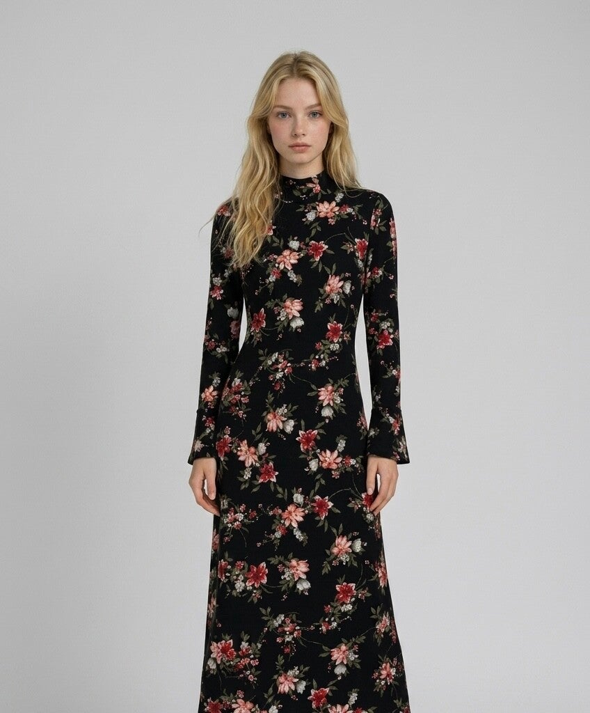 Maxidress with corset