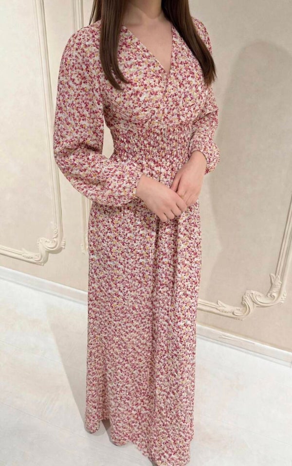Maxi Dress long-sleeved