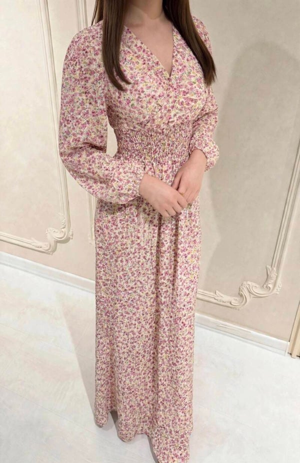 Maxi Dress long-sleeved